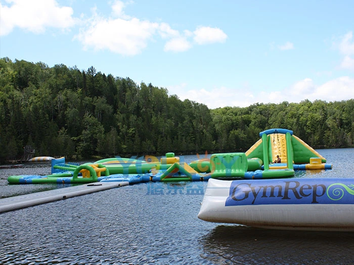 Inflatable Obstacle Course for Pool Obstacle Sport