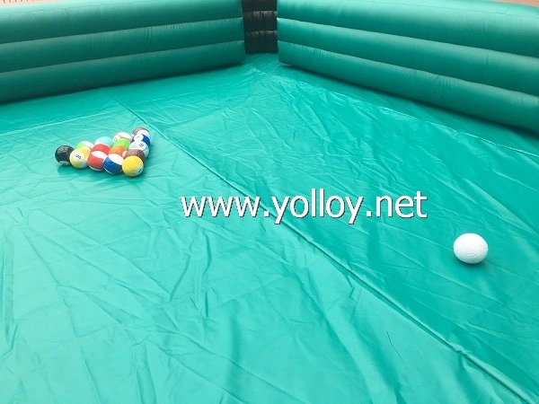 Inflatable Interactive Human Billiards Game for Kids and Adult