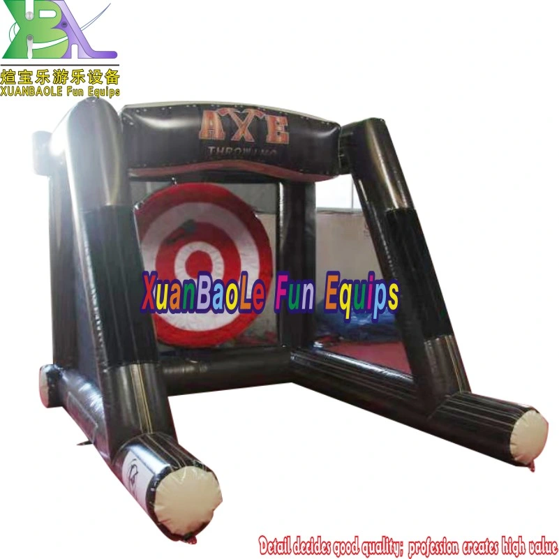 Inflatable Axe Throwing Game for Rent Party, Axe Throwing Interactive Inflatable Sport Game