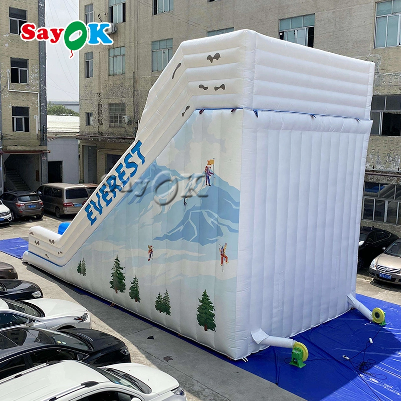 Sayok Inflatable Everest Amusement Park Playground Equipment Slide for Adult Size Outdoor Party Paradise Inflatable Water Slide
