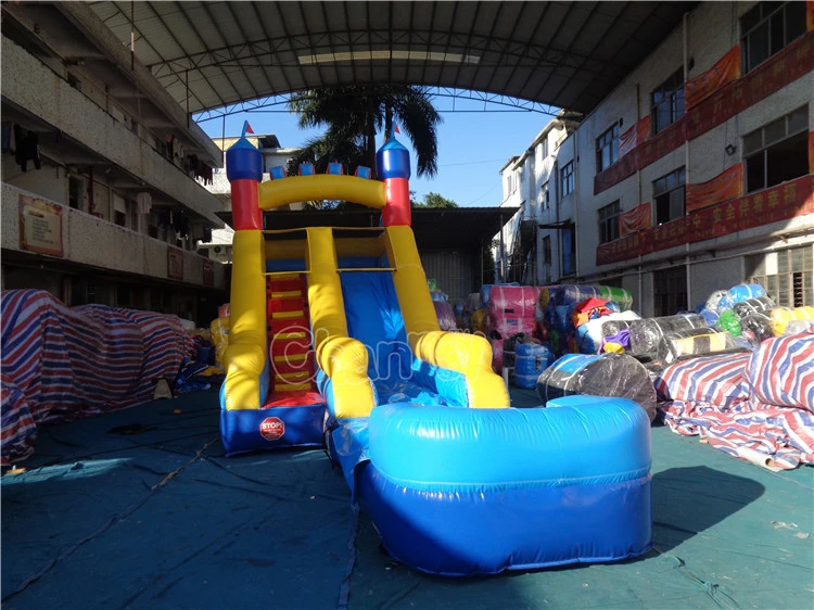 Inflatable Bouncy Castle Water Slide Inflatable Slide with Detachable Pool Chsl1307