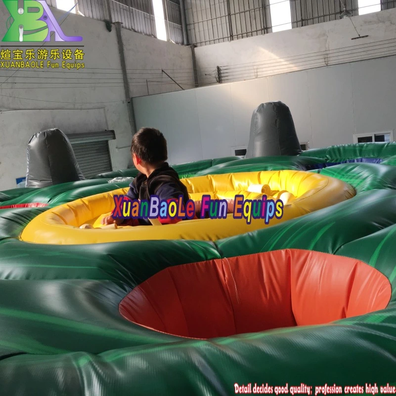 China Manufacturer Team Building Interactive Sport Inflatable Human Whack a Mole Game for Amusement Park