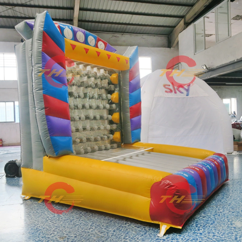 Interactive Giant Inflatable Battle Zone Jousting Game, Commercial Gladiator Joust Arena with Pillow
