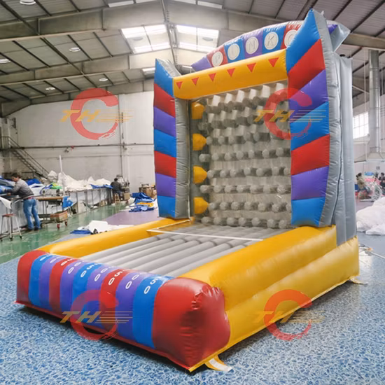 Interactive Giant Inflatable Battle Zone Jousting Game, Commercial Gladiator Joust Arena with Pillow
