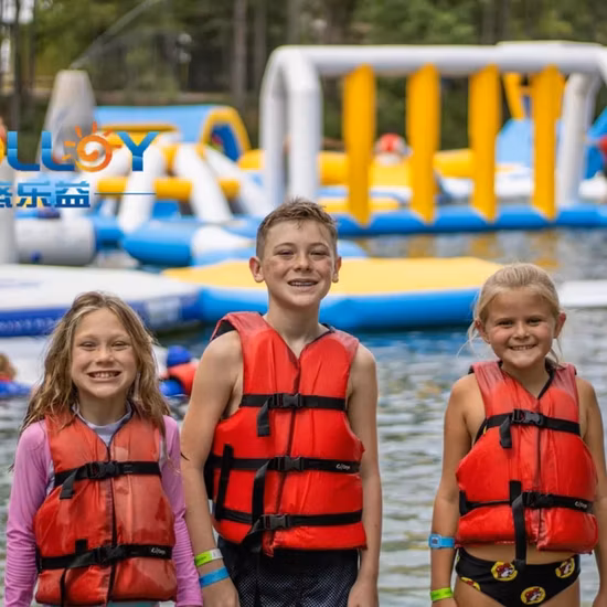 Inflatable Obstacle Course for Pool Obstacle Sport