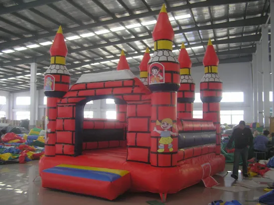 Kids Kindergarten Inflatable Jumping House Bouncer Castle for Amusement Park