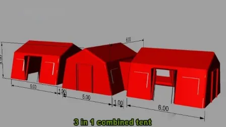 Emergency Relief Inflatable Medical Rescue Mobile Hospital Quarantine Shelter Tent