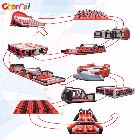 5K Inflatable Obstacle Course / Inflatable Obstacle Course