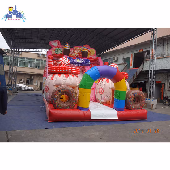 Hot Popular Inflatable Slide for Amusement Park
