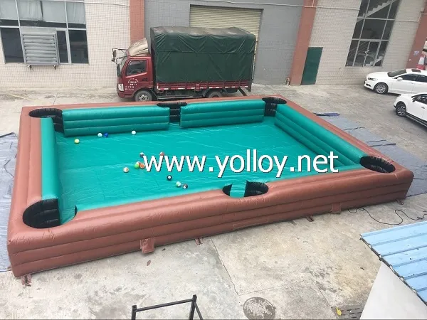 Inflatable Interactive Human Billiards Game for Kids and Adult