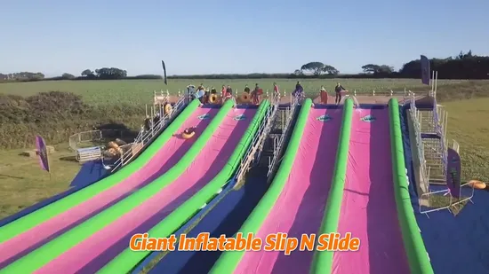 100FT Inflatable Slip and Slide - Perfect Summer Events Water Slide