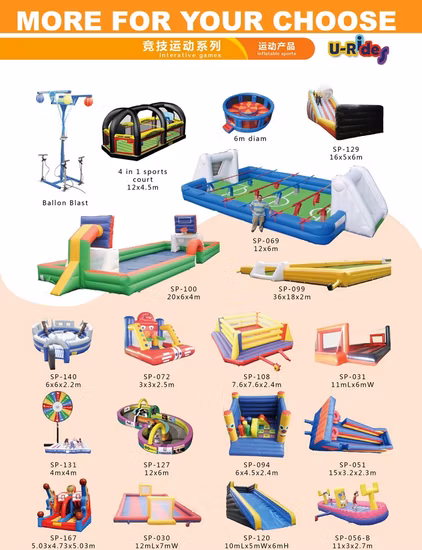 China IPS Competition inflatable sport game interactive inflatable vortex game running wild for event