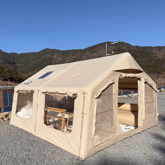 Big Easy Setup Outdoor Hiking Instant Air Tent Camping Inflatable Family Tent