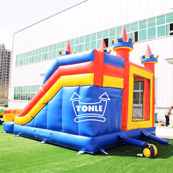 Inflatable Bouncy Castle Water Slide Inflatable Slide with Detachable Pool Chsl1307